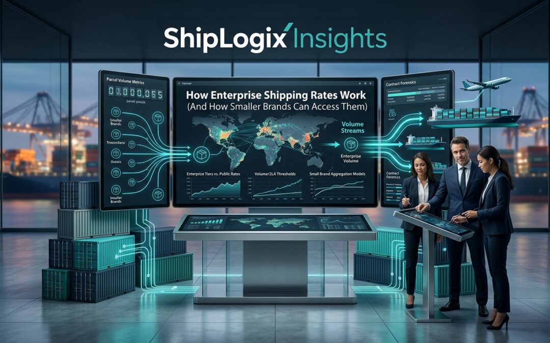 How Enterprise Shipping Rates Work (And How Smaller Brands Can Access Them)