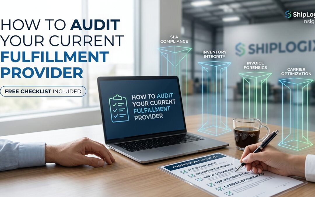 How to Audit Your Current Fulfillment Provider (Free Checklist)