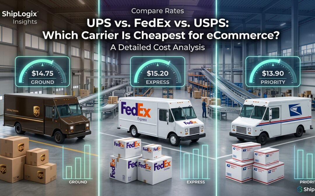 UPS vs. FedEx vs. USPS: Which Carrier Is Cheapest for eCommerce?