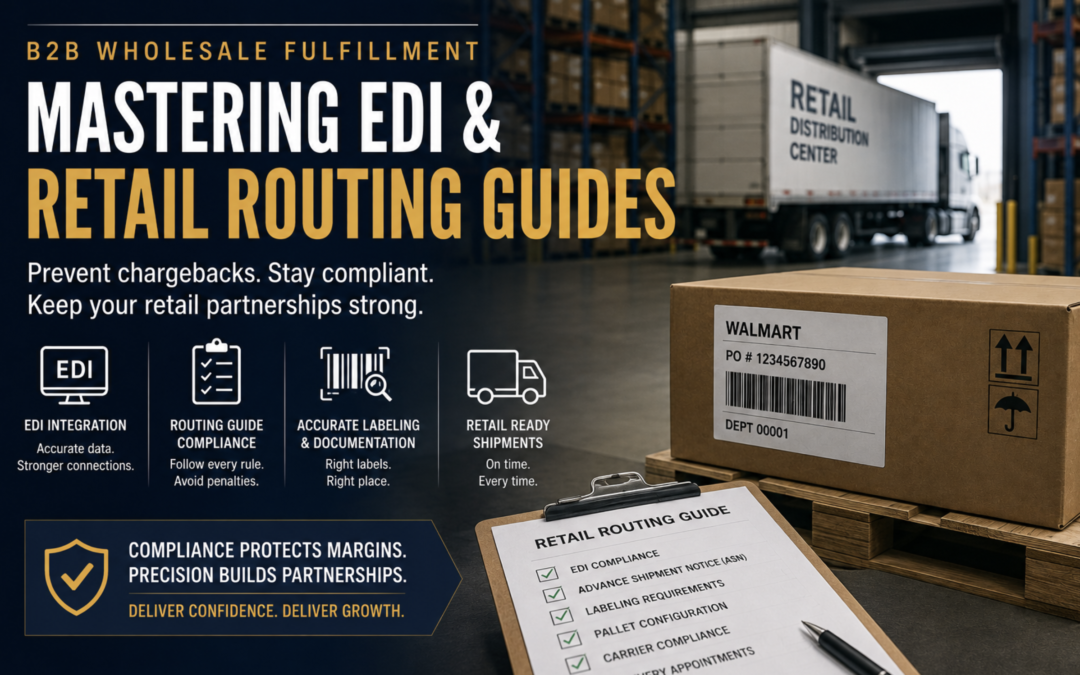 B2B Wholesale Fulfillment: The Hidden Compliance Mistakes That Lead to Retail Chargebacks